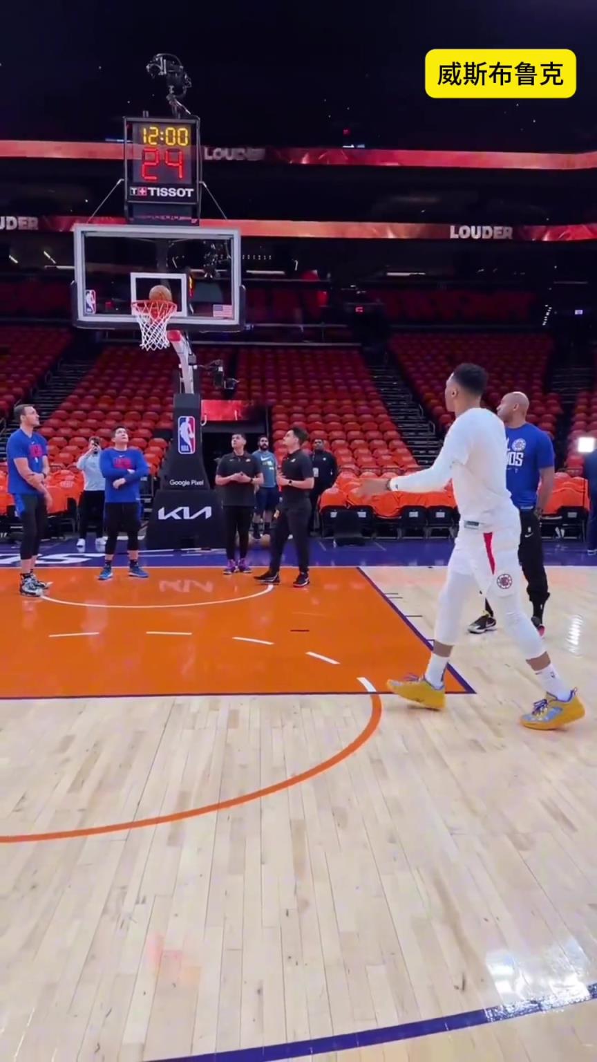 威少的投籃已經進入化境了